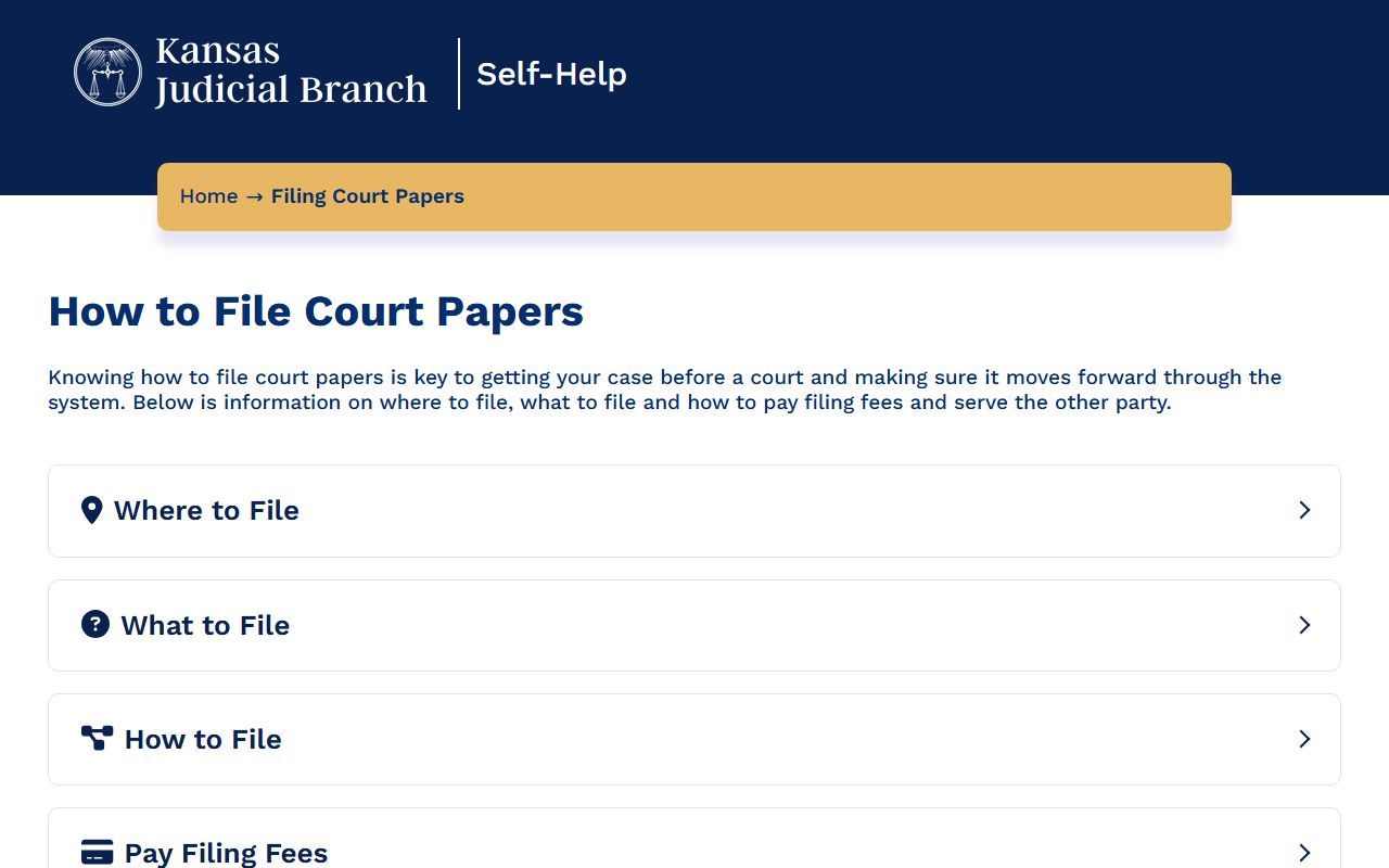 Anderson County probate records Kansas filing court papers page
